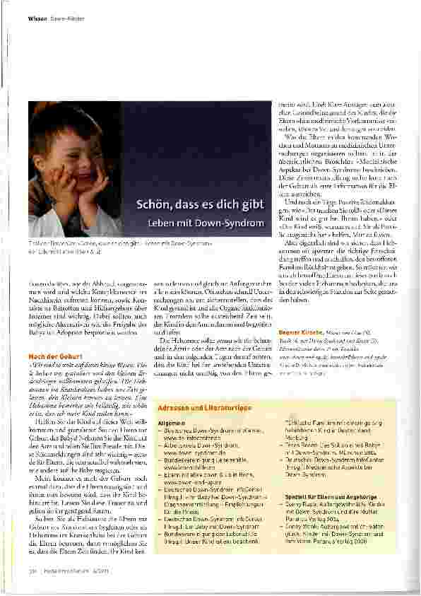 Vorschauseite 4: »Schön, dass es dich gibt«