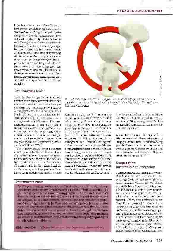 Vorschauseite 2: Die Zukunft der Pflege im öffentlichen Krankenhaus