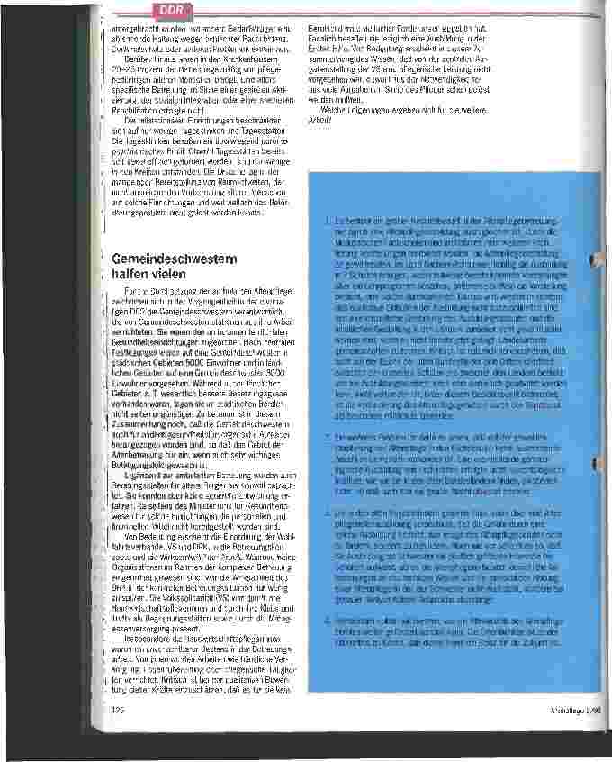 Vorschauseite 4: Kein Interesse an den Alten - Ausbildung der Pflegekräfte war ausschließlich krankheitsorientiert