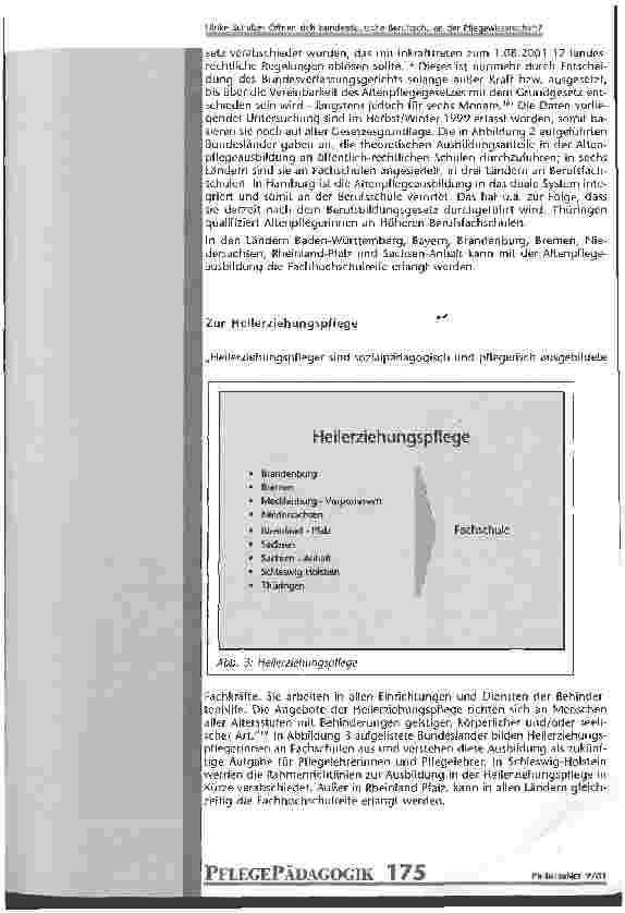 Vorschauseite 4: Öffnen sich bundesdeutsche Berufsschulen der Pflegewissenschaft?