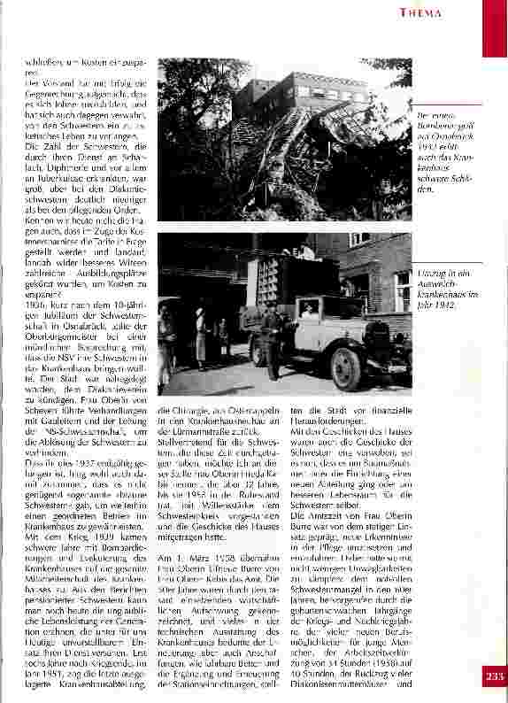 Vorschauseite 4: 1926 - 2001, 75 Jahre Diakonieschwestern in Osnabrück