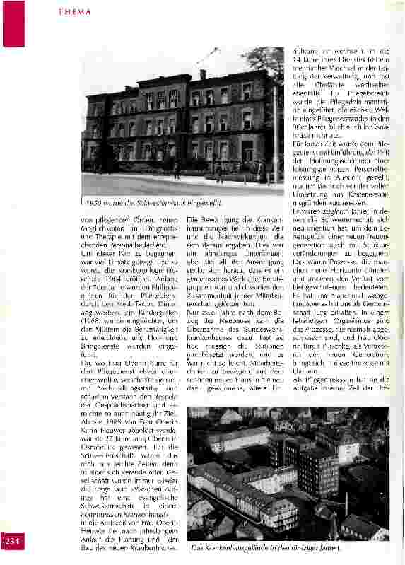 Vorschauseite 5: 1926 - 2001, 75 Jahre Diakonieschwestern in Osnabrück