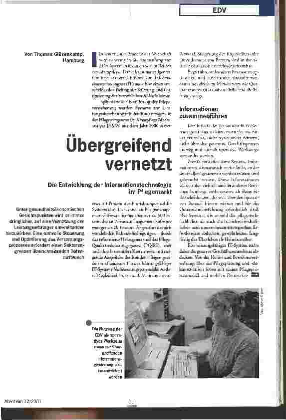 Vorschauseite 1: Übergreifend vernetzt