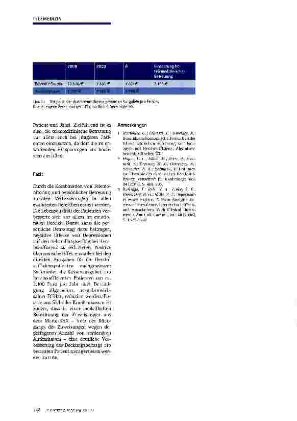 Vorschauseite 4: Telemedizinische Versorgung von herzinsuffizienten Patienten