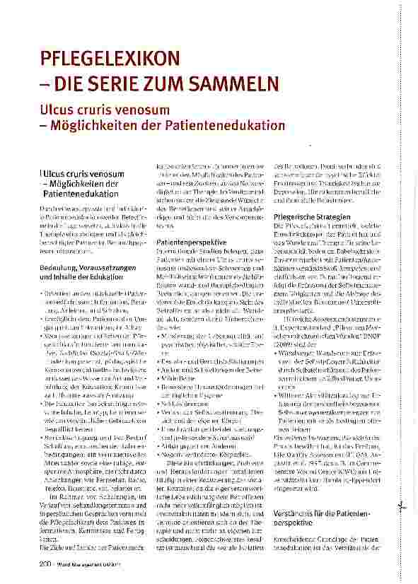 Vorschauseite 1: PFLEGELEXIKON -DIE SERIE ZUM SAMMELN