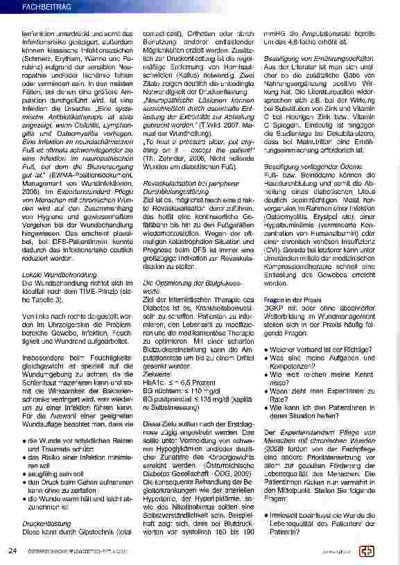 Vorschauseite 3: Das Diabetische Fußsyndrom