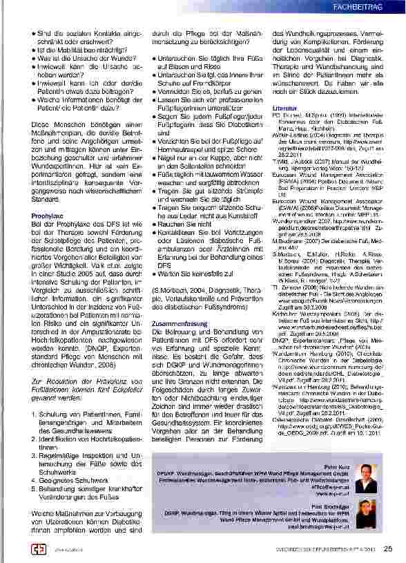 Vorschauseite 4: Das Diabetische Fußsyndrom