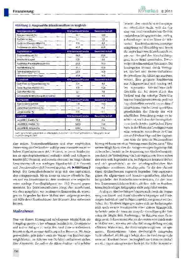 Vorschauseite 2: Schönheits-OP für die Krankenhausbilanz