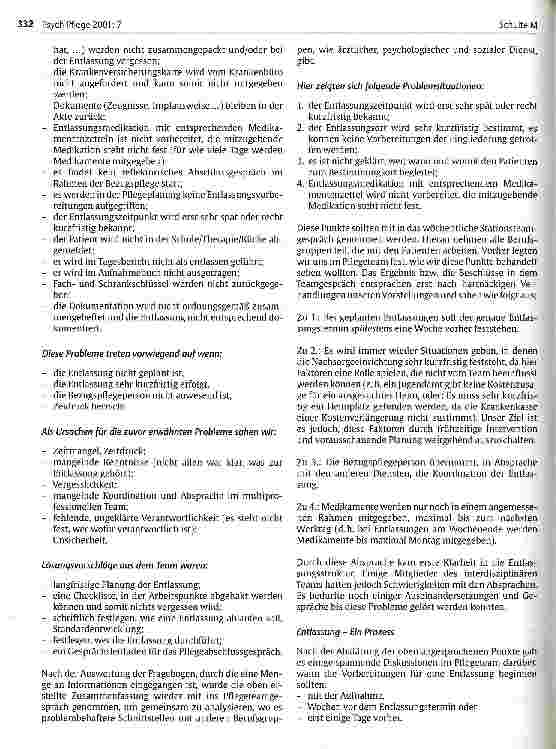 Vorschauseite 3: Wenn das Ende zum Anfang wird Entwicklung eines Entlassungskonzeptes