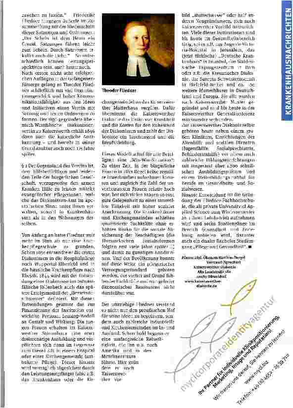 Vorschauseite 2: Die erste Patientin zog im Oktober 1836 ein
