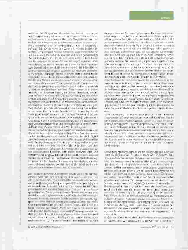 Vorschauseite 4: Political Reasoning Ein relevantes Thema für die Ergotherapie