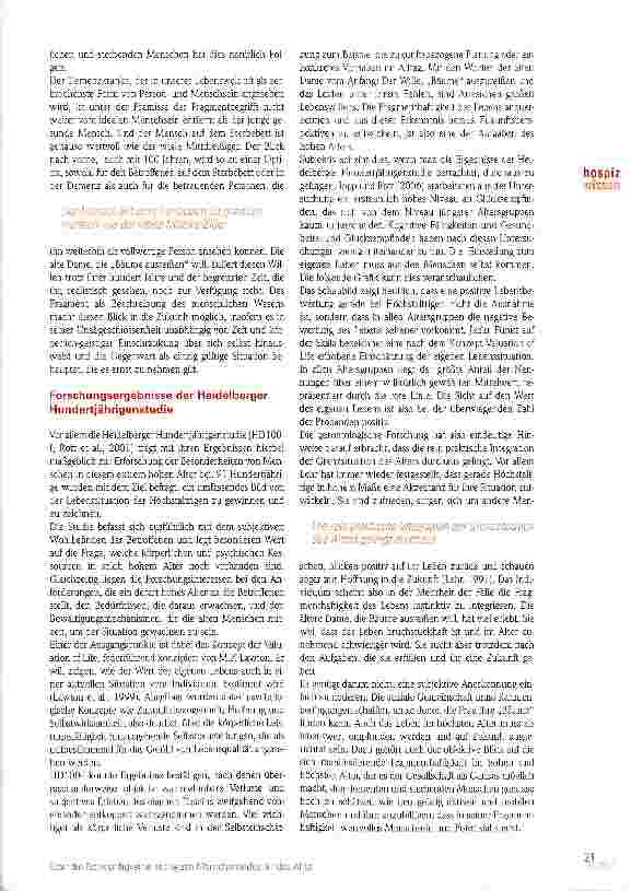 Vorschauseite 3: „Ich könnte Bäume ausreißen ... Über die Notwendigkeit eines neuen Menschenbildes für das Alter