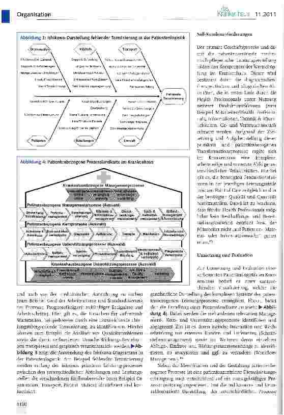 Vorschauseite 4: Optimierungspotenziale in der Patientenlogistik
