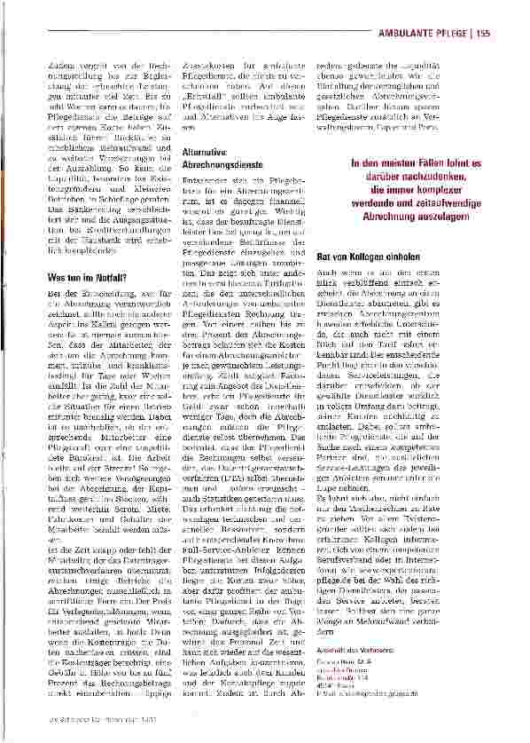 Vorschauseite 2: Was leisten Abrechnungszentren?