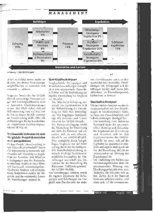 Vorschauseite 2: Benchmarking in der Gesundheitswirtschaft Krankenhäuser und Kliniken vergleichen sich und lernen voneinander