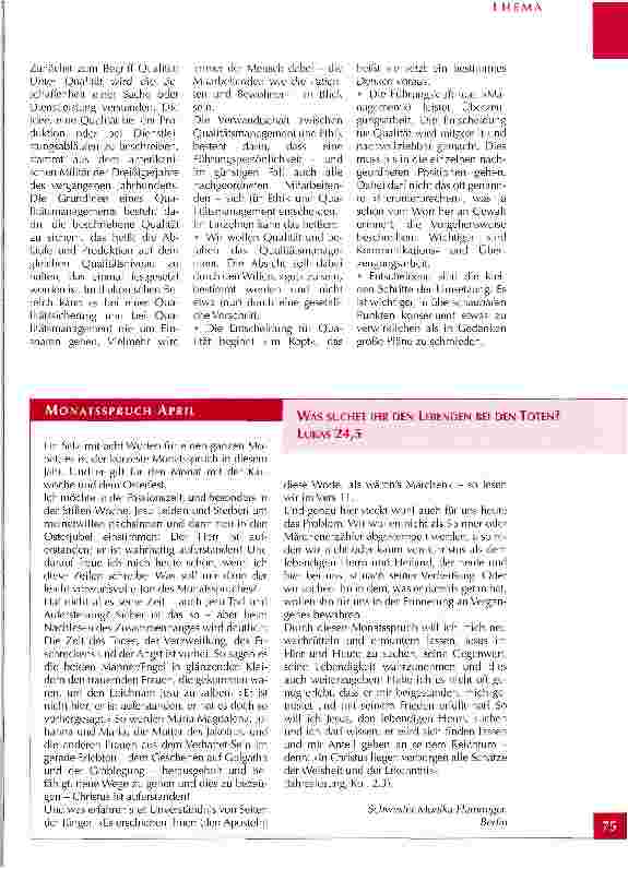 Vorschauseite 2: Ethik und/oder Management?