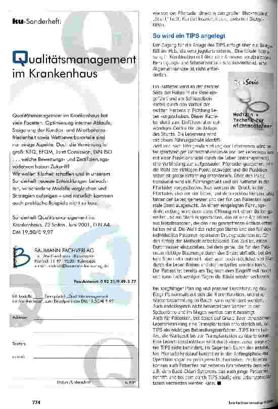 Vorschauseite 2: Hoffnung für Menschen mit Leberzirrhose