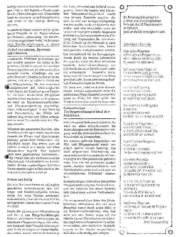 Vorschauseite 6: Voraussetzungen für eine Optimierung der Pflegequalität