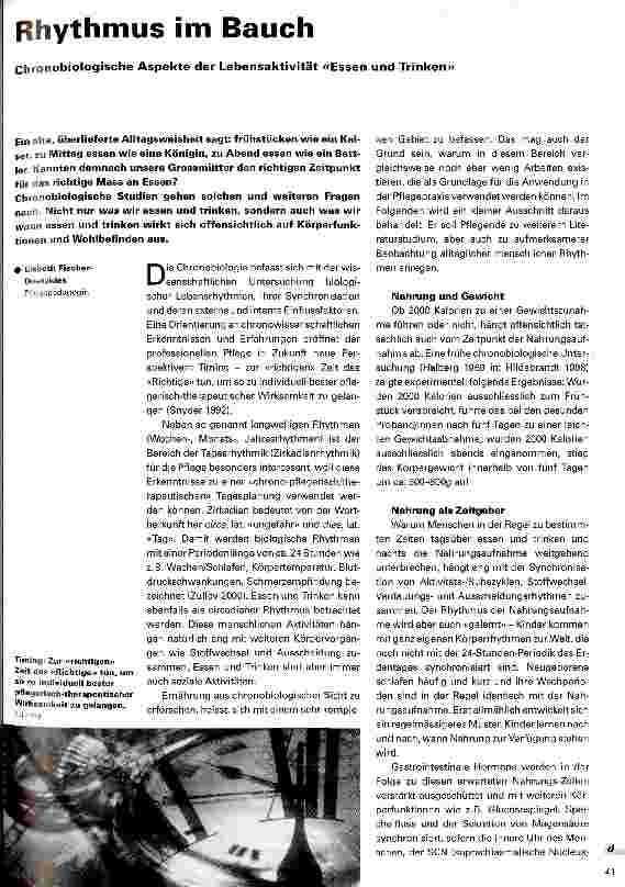 Vorschauseite 1: Rhythmus im Bauch