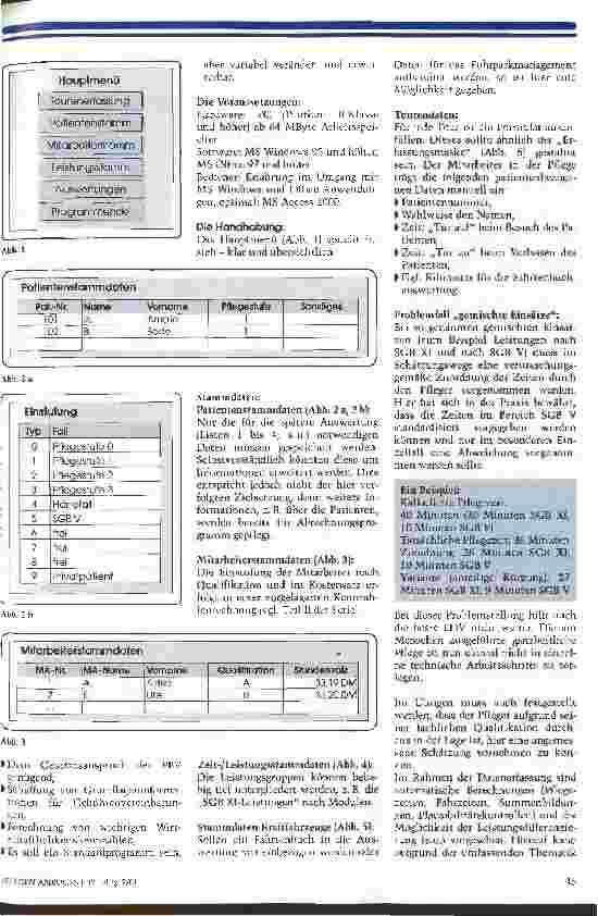 Vorschauseite 2: Mit Zahlen Fakten schaffen Teil VIII: Die richtige EDV für die Zeit-/Leistungserfassung