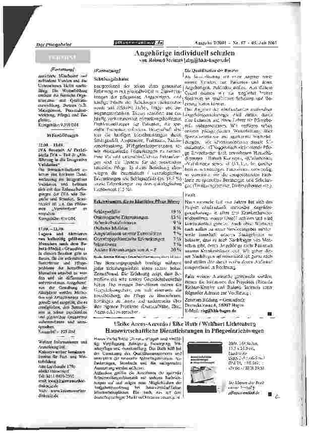 Vorschauseite 3: Angehörige individuell schulen