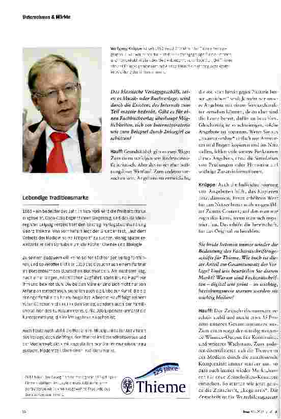 Vorschauseite 3: „Die Print-Version gibt es oben drauf