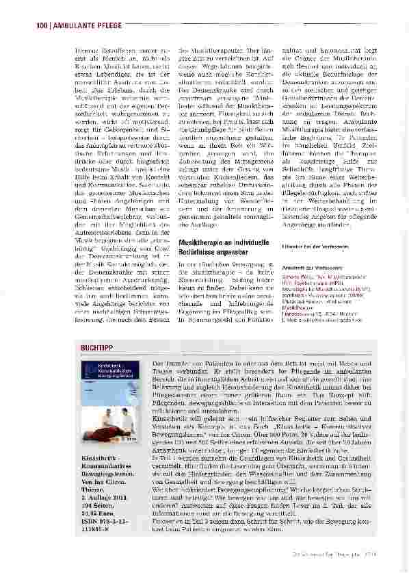 Vorschauseite 4: Mit Musik Wohlbefinden fördern