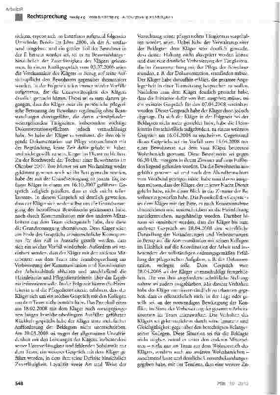 Vorschauseite 2: Kündigung - Weiterbeschäftigung - Auflösungsantrag des ArbeitgebersKSchG § 1 Abs. 2, § 9 Abs. 1 Satz 2; EvKiMAVertrG § 41