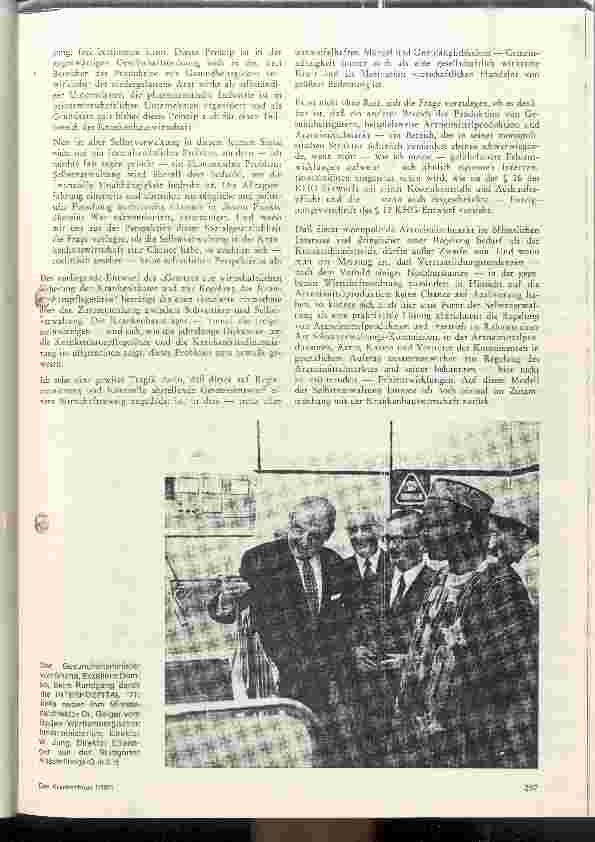 Vorschauseite 2: Hat die Selbstverwaltung der Krankenhäuser im Zuge von staatlicher Planung und Reglementierung noch eine Chance