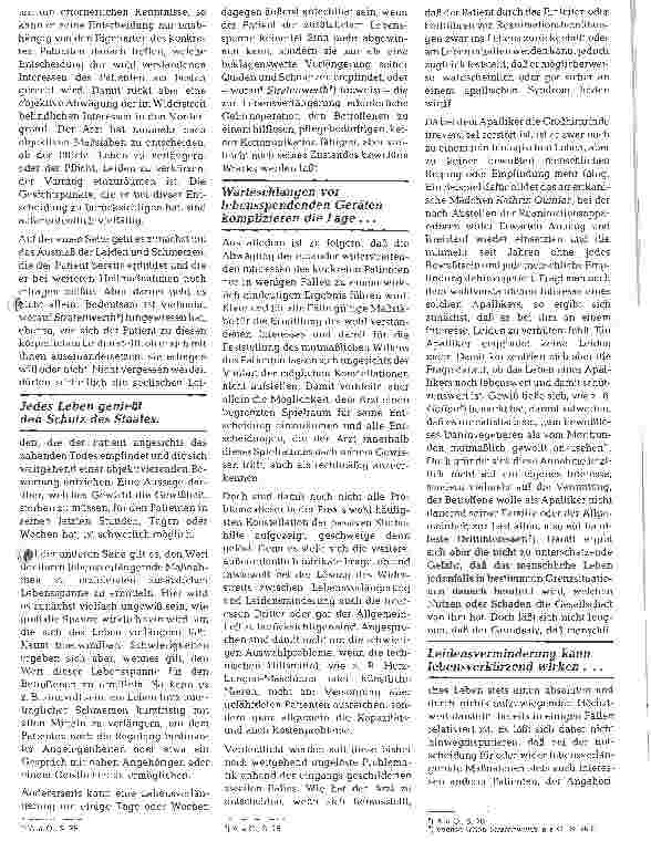 Vorschauseite 3: Tötungsverbot und Selbstbestimmungsrecht (II)