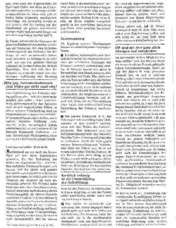 Vorschauseite 4: Tötungsverbot und Selbstbestimmungsrecht (II)