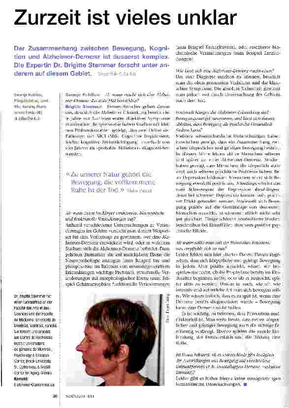 Vorschauseite 1: Zurzeit ist vieles unklar