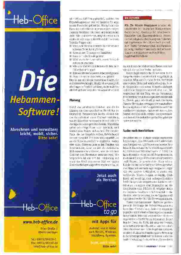 Vorschauseite 2: Herzfehler früh erkennen