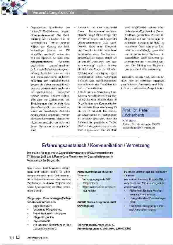 Vorschauseite 4: Case Management bringt es: Klarheit, Sicherheit, Erfolg