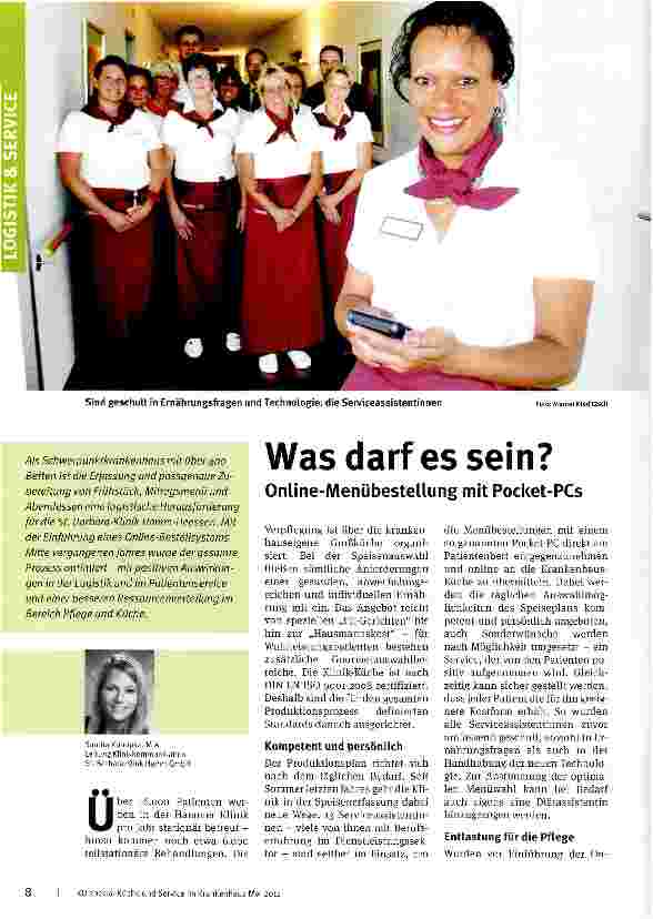 Vorschauseite 1: Was darf es sein?
