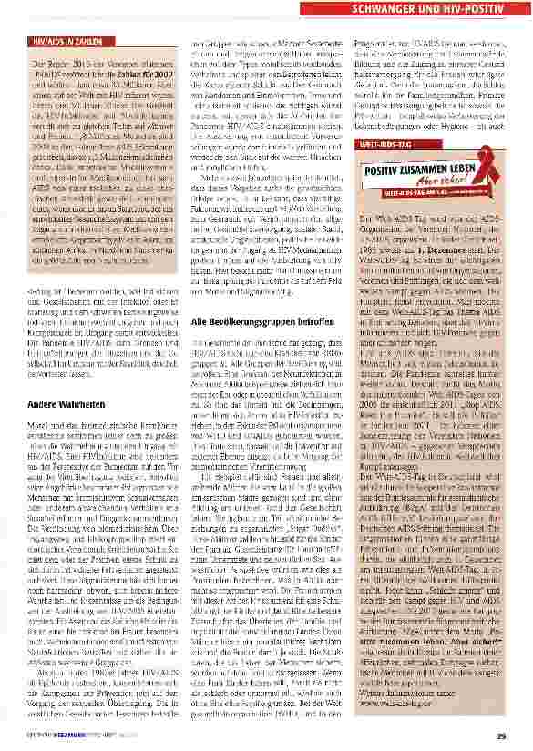 Vorschauseite 2: HIV/AIDS: Die moralische Brille absetzen