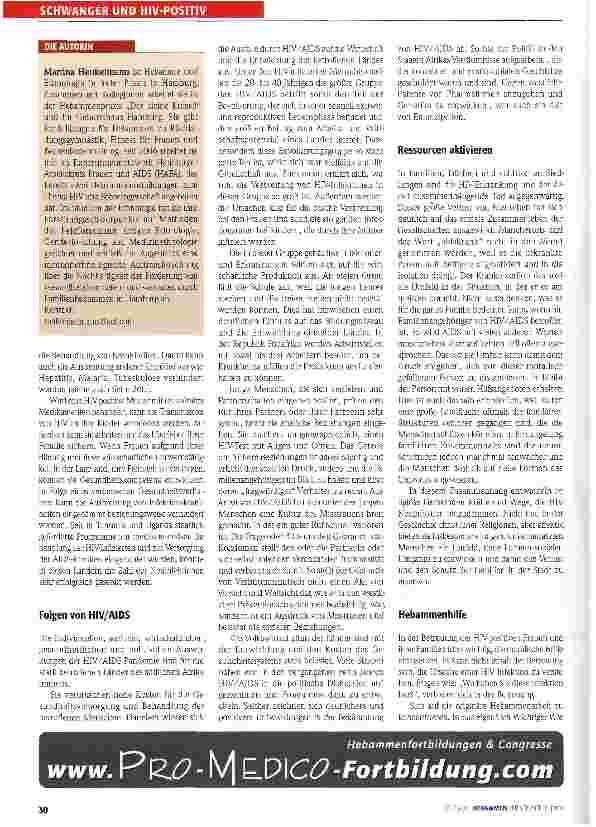 Vorschauseite 3: HIV/AIDS: Die moralische Brille absetzen