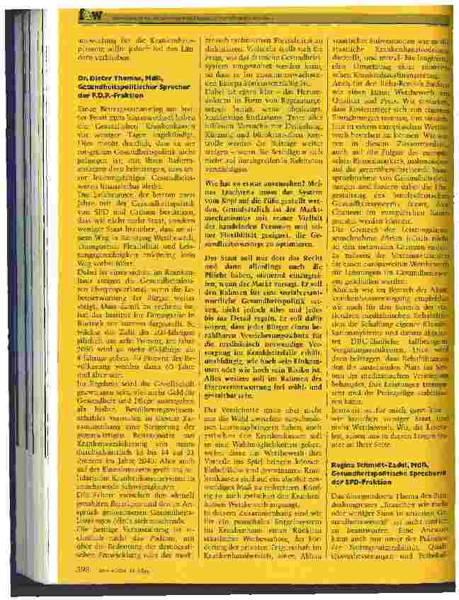 Vorschauseite 2: Podiumsdiskussion