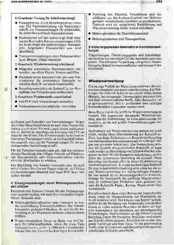 Vorschauseite 2: Grundsätze zur umweltverträglichen Gestaltung von Arzneimittelpackungen
