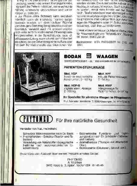 Vorschauseite 4: Rückenschmerzen - ein Dauerbrenner im Pflegeberuf