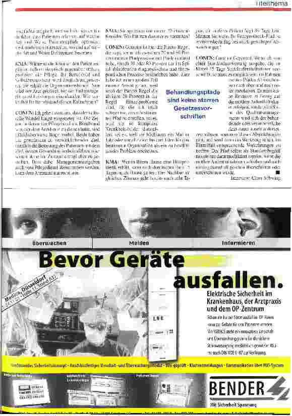 Vorschauseite 2: Kulturelles Problem in repressiver Umgebung KMA-Gespräch