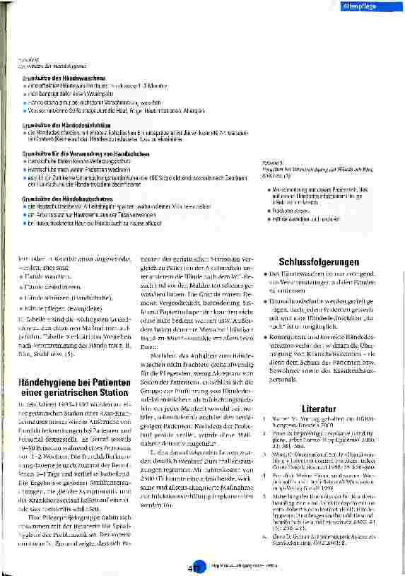 Vorschauseite 2: Händehygiene