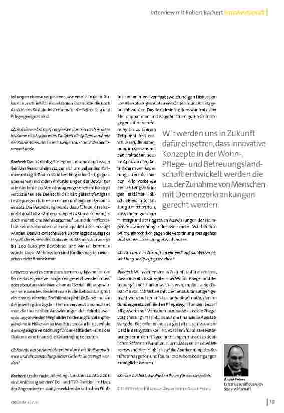 Vorschauseite 2: Gute Qualität in der Pflege erhalten