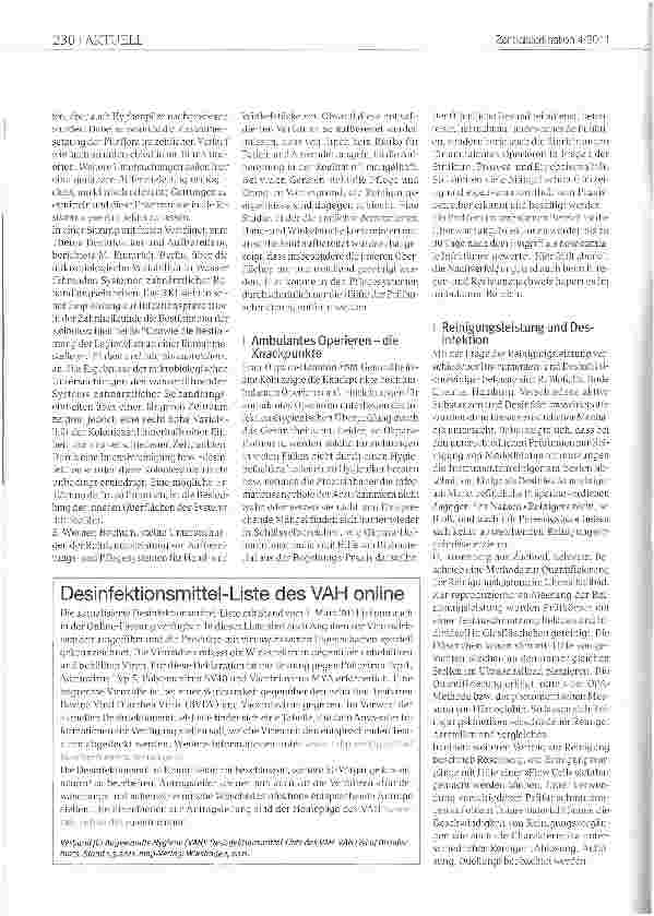 Vorschauseite 2: 9. Ulmer Symposium Krankenhausinfektionen