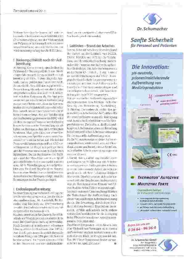 Vorschauseite 3: 9. Ulmer Symposium Krankenhausinfektionen