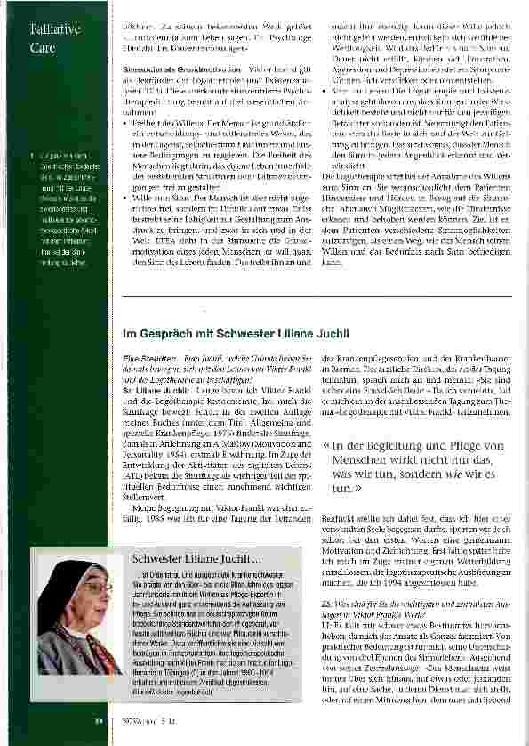 Vorschauseite 2: Sinn muss gefunden werden