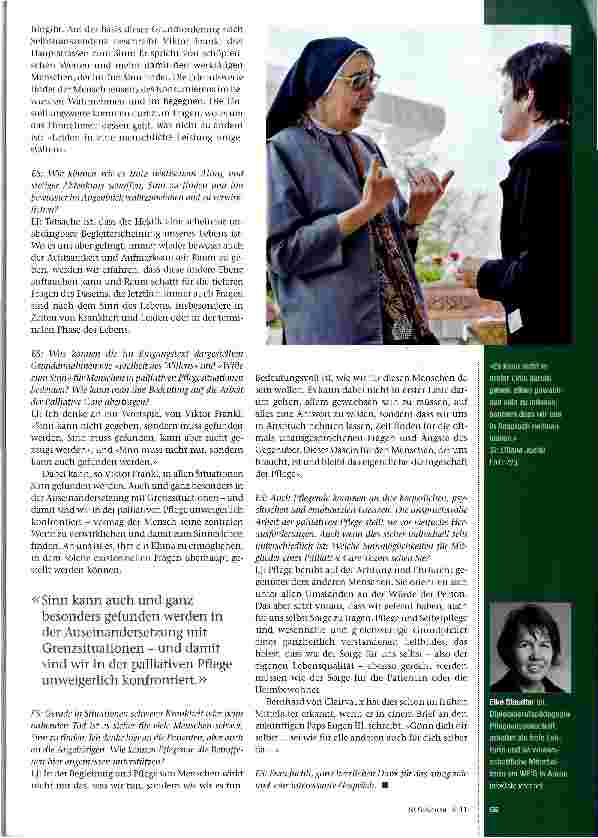 Vorschauseite 3: Sinn muss gefunden werden