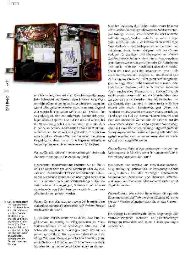 Vorschauseite 3: Die unentbehrlichen Helfer