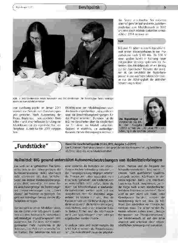 Vorschauseite 2: Startschuss für Modellvorhaben