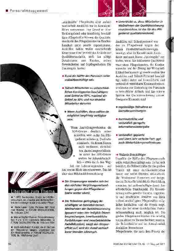 Vorschauseite 3: Personalausstattung: Billig wird zum Bumerang Gute Leute einstellen, einarbeiten, einbinden